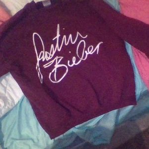Maroon colored sweater